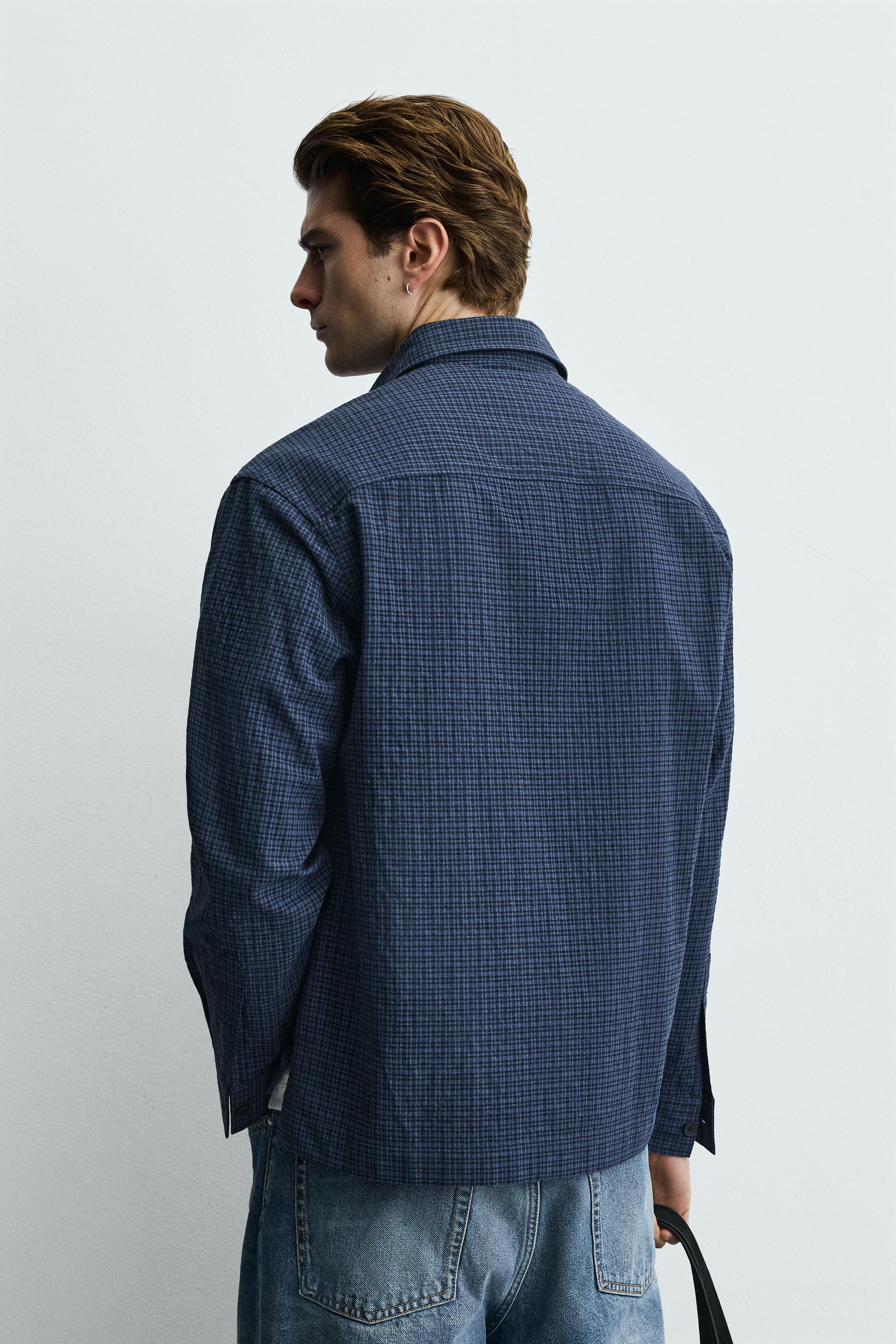 CHEMISE POLO REGULAR FIT À CARREAUX